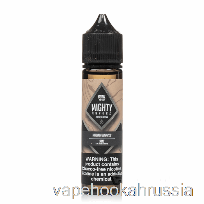 Табак Vape Russia Вирджиния - могучие пары - 60мл 6мг